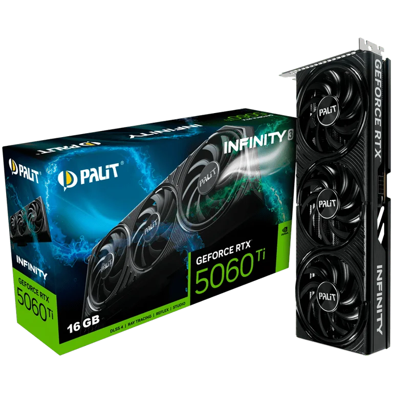 PALIT GeForce RTX 5060 Ti Infinity 3 16GB GDDR7 128 bit, 1x HDMI 2.1b ...