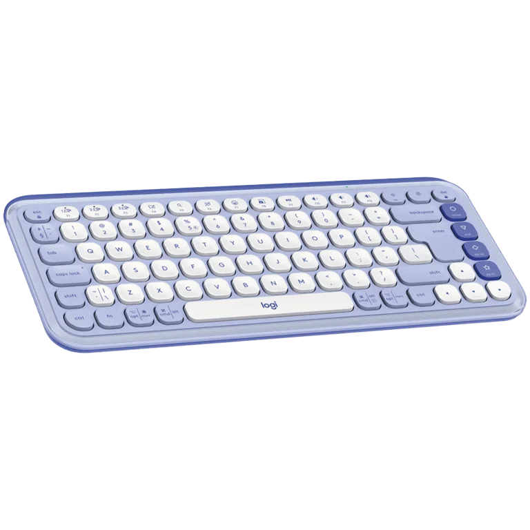 Logitech Pop Icon Keys - Lilac - US INT'L - BT - N/A - INTNL-973