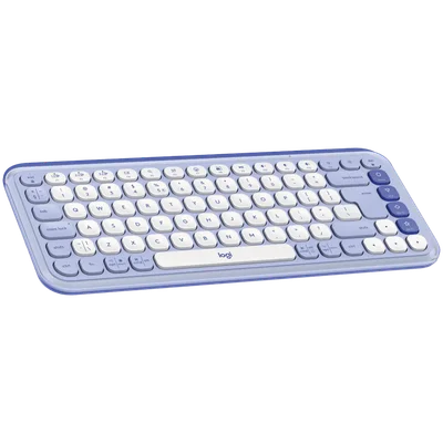 Logitech Pop Icon Keys - Lilac - US INT'L - BT - N/A - INTNL-973