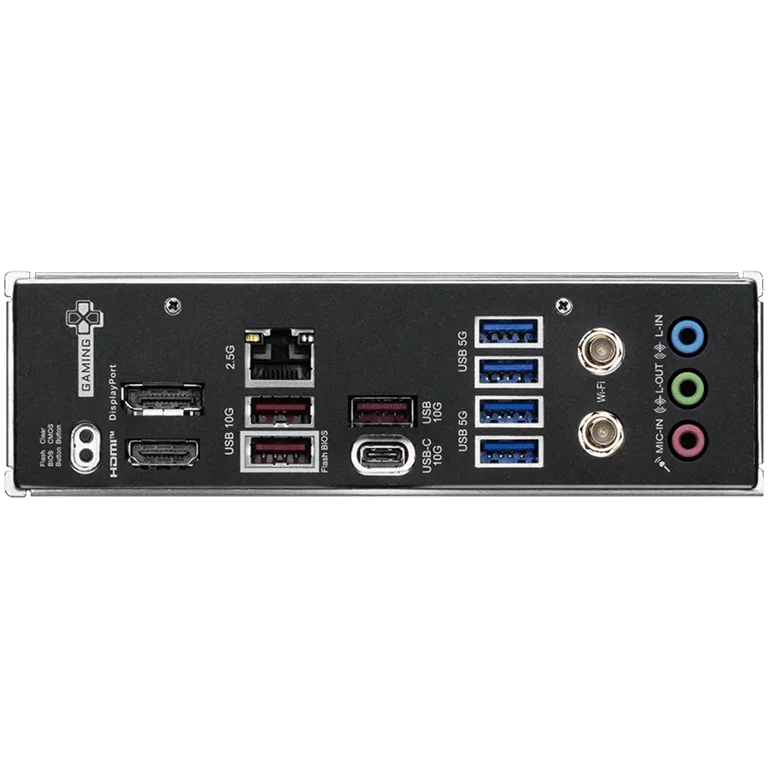 MSI B850 GAMING PRO WIFI6E, ATX, Socket AM5, 4x DDR5 Dual Channel up to 8200(OC)MHz, 4x PCIe x16 slot, 2x M.2 slot, 4x USB 5Gbps, 3x USB 10Gbps, 1x USB 10Gbps Type-C, HDMI, DP, 7.1 HD Audio, 2.5G LAN, WiFI 6E, BT, 3Y