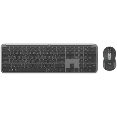 Комплект клавиатура и мишка Logitech Signature Slim Combo MK950 Graphite US International
