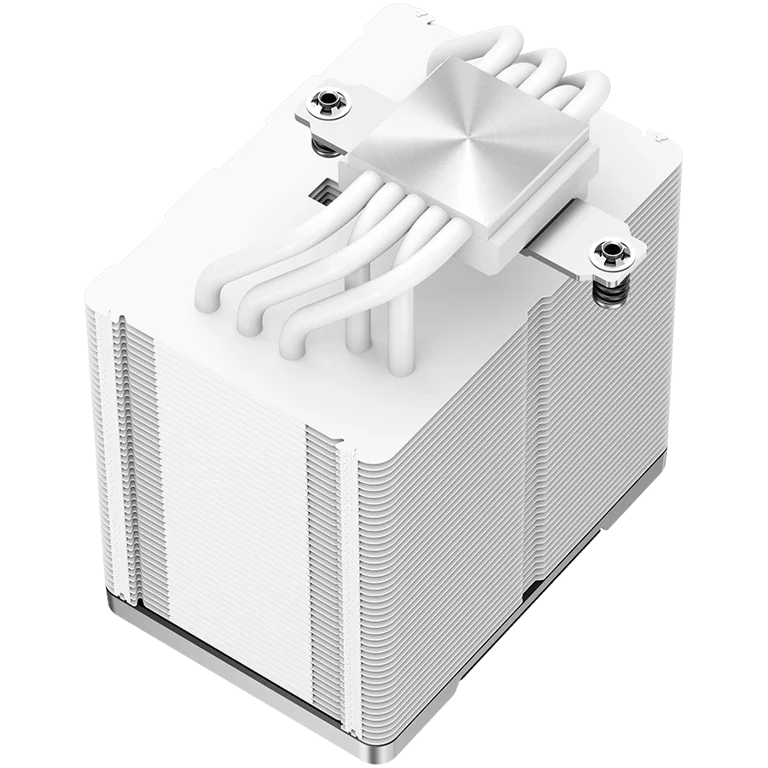 Охладител за процесор DeepCool AK500 WH 1x120mm вентилатор, TDP 240W, 5 топлинни тръби, Бял