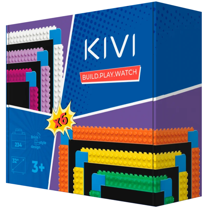 Комплект аксесоари KIVI Color Frames за KIVI KidsTV, мултицветен