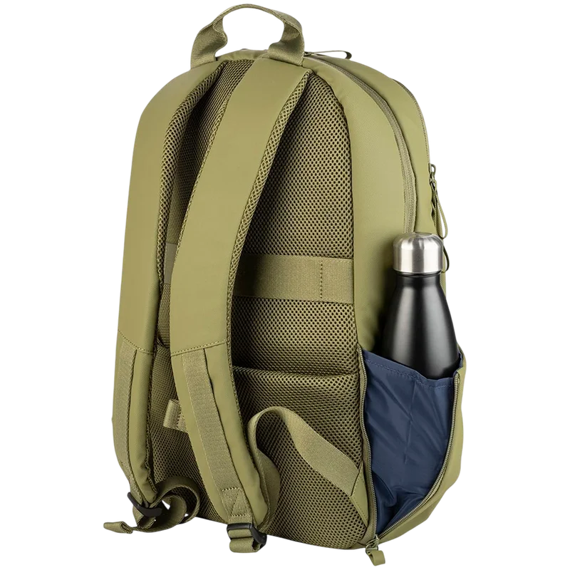 TUCANO LASER Backpack for Laptop 15.6 / MacBook Pro 16, water-resistant recycled fabric, Military Green