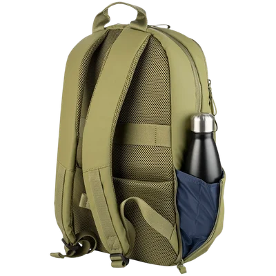 TUCANO LASER Backpack for Laptop 15.6 / MacBook Pro 16, water-resistant recycled fabric, Military Green