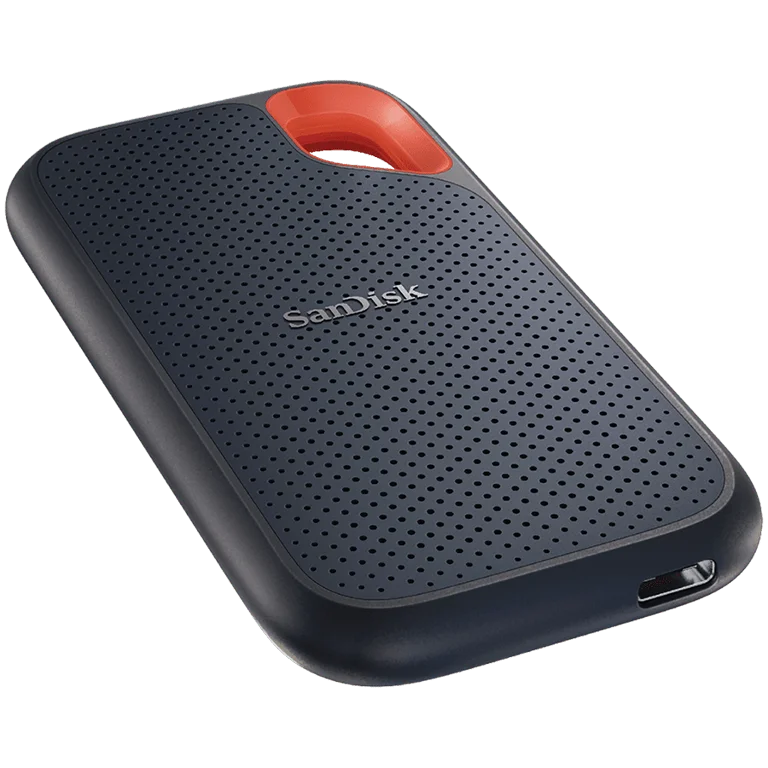 SANDISK Extreme 1TB Portable SSD - up to 1050MB/s Read and 1000MB/s Write Speeds, USB 3.2 Gen 2, 2-meter drop protection and IP55 resistance