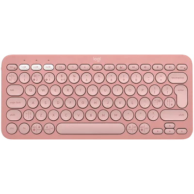 Клавиатура Logitech K380S Multi-Device Bluetooth, Tonal Rose, US