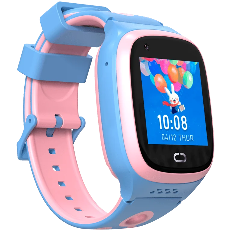 Canyon Kids Watch ZEFIR KW-49 E-SIM 4G GPS WiFi Video Music Games English learning, Pink&Blue