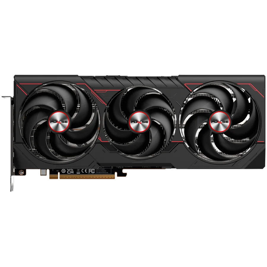 Видео карта SAPPHIRE – PULSE AMD RADEON RX 9070 XT GAMING, 16GB GDDR6, Dual HDMI, Dual DisplayPort