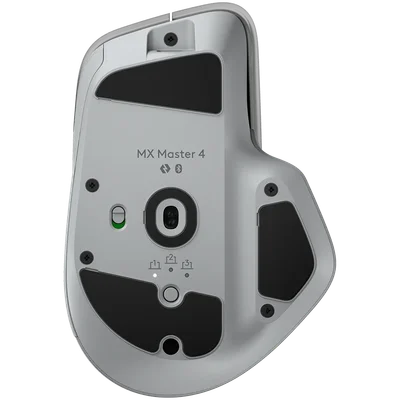 LOGITECH MX Master 4 - PALE GREY - 2.4GHZ/BT - EMEA28i-935