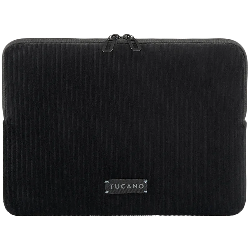 TUCANO VELLUTO 2 Sleeve for MacBook Air 13 / MacBook Pro 13 / Laptop 12, Black