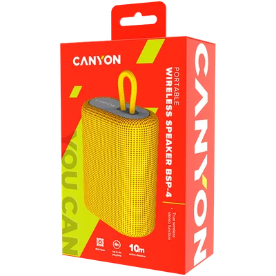 CANYON speaker BSP-4 5W Yellow