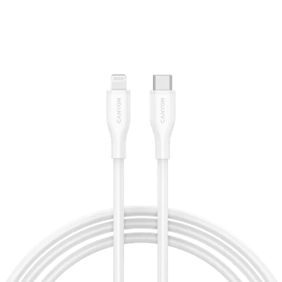 CANYON cable CLNM60 C-L 60W MFI 1m Silicon White