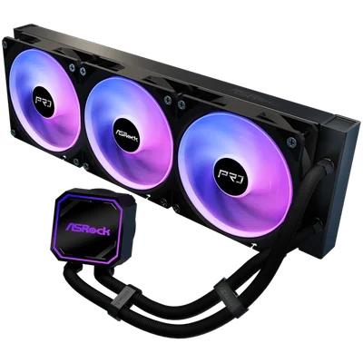 Воден охладител за процесор ASRock Pro 360 ARGB 360 мм 90-APRA36-BAAGA6 Черен