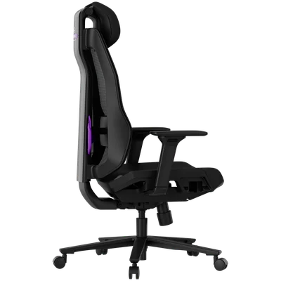 Гейминг стол LORGAR – CHP51 Pro Mesh, черен, регулируем, 4D подлакътници