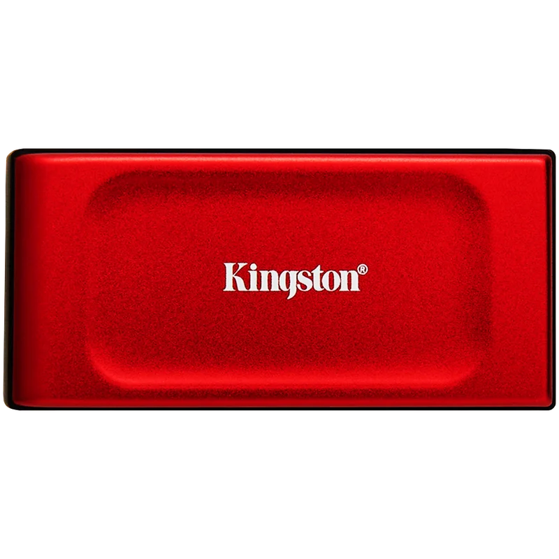 Kingston SSD 1TB XS1000 Red External USB 3.2 Gen 2 Portable Solid State Drive