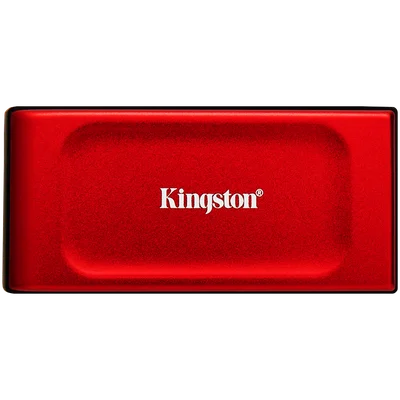 Kingston SSD 1TB XS1000 Red External USB 3.2 Gen 2 Portable Solid State Drive