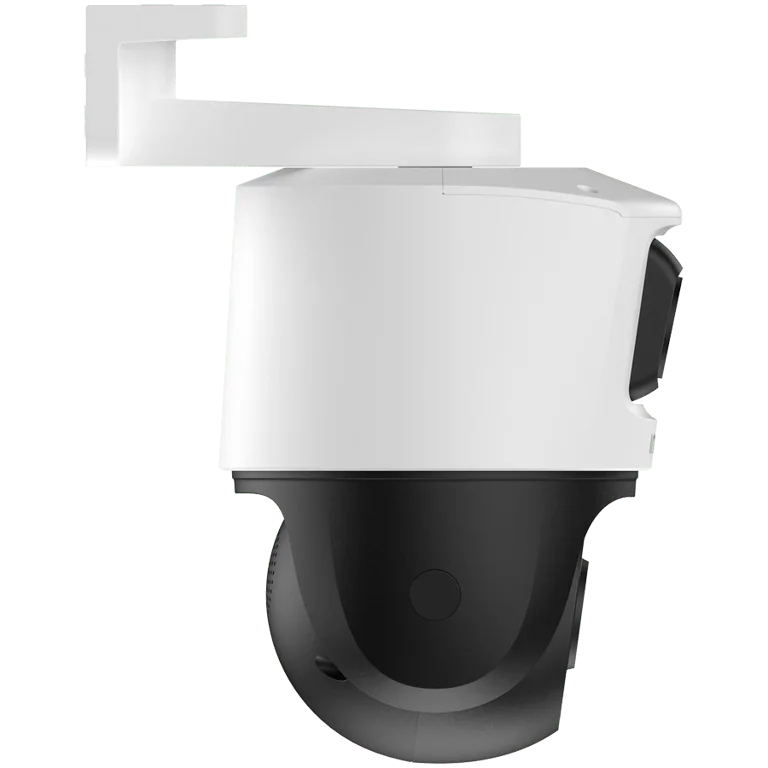 Imou Dual-Lens PoE Outdoor Smart IP PTZ Camera, 5MP+5MP, 3.6mm 76H, 0-260 Pan, 0-25 Tilt, IR up to 30m, H.265, 15 fps, 8x digital zoom, Motion detection, crossing line, Mic and Speaker, micro SD up to 512GB, 1x RJ45, PoE DC 12V, 1A
