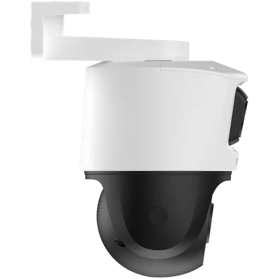 Imou Dual-Lens PoE Outdoor Smart IP PTZ Camera, 5MP+5MP, 3.6mm 76H, 0-260 Pan, 0-25 Tilt, IR up to 30m, H.265, 15 fps, 8x digital zoom, Motion detection, crossing line, Mic and Speaker, micro SD up to 512GB, 1x RJ45, PoE DC 12V, 1A