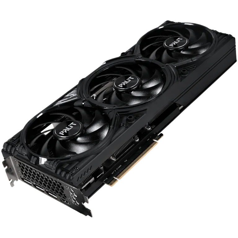 PALIT GeForce RTX 5070 Ti GamingPro-S 16GB GDDR7 256 bit, 1x HDMI 2.1b, 3x DP 2.1b, 3 Fan, 1x 16-pin pwr connector, 750W, 331.9 x 127.1 x 49.7 mm, NE7507T019T2-GB2031U