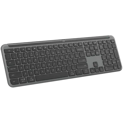Клавиатура Logitech Signature Slim K950 безжична, Graphite, US подредба