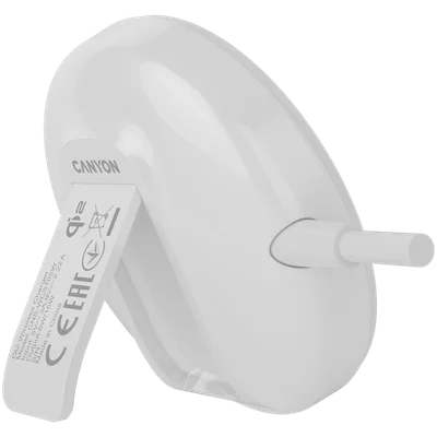 Безжично зарядно Canyon WS-105 15W Qi2 Бял