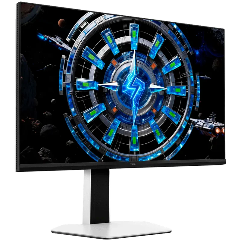 27-inch monitor, QD-Mini LED,1196 Precise Dimming Zones,TCL 27-inch monitor, 1200nits Peak Brightness, QLED, UHD 160Hz & FHD 320Hz, Tmoc Motion Clarity, 1ms GtG