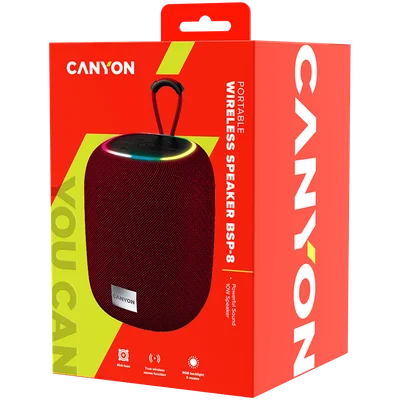 CANYON speaker BSP-8 10W Red