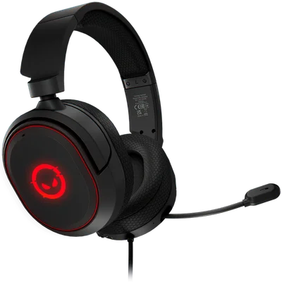 LORGAR Kaya 460, USB Gaming headset with microphone, CM108B, RGB backlight, Plug&Play, USB-A connection cable 2m, fabric ear pads, size: 192*184.7*88mm, 0.329kg, black