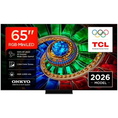 TCL 65RM7L 65'' Commercial Display 16/7 Operation Built-in 2.4/5GHz Wi-Fi, MIMO DVB-C Pan EU