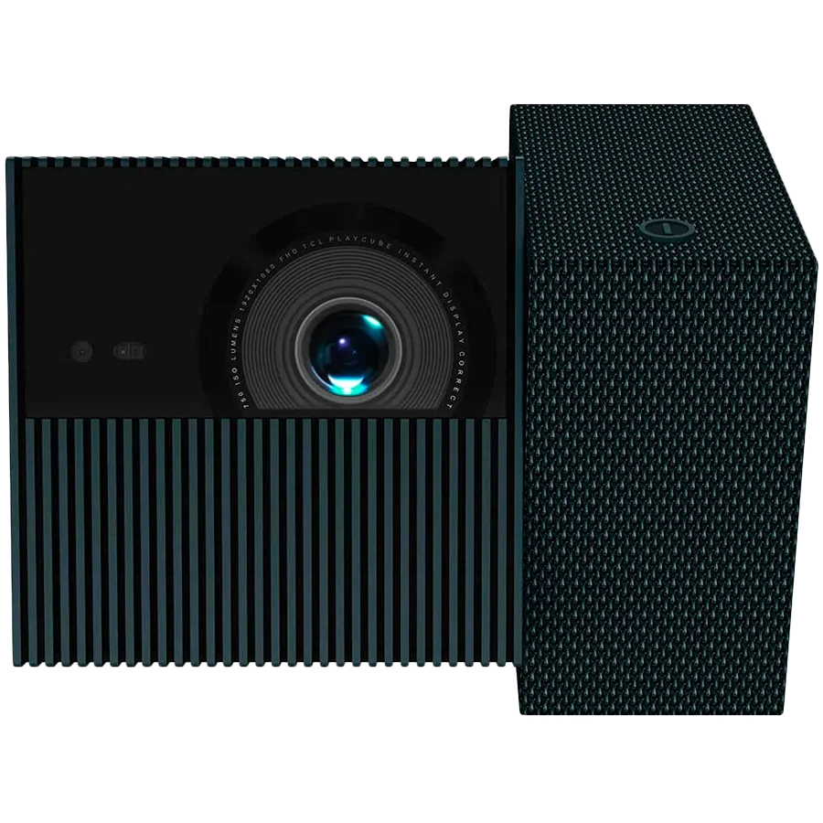 TCL PLAYCUBE Projector, 1080P Native, 750 ISO Lumens, Google TV, Netflix Certified, 5W Speaker, 90° Swivel Stand, 66Wh Battery