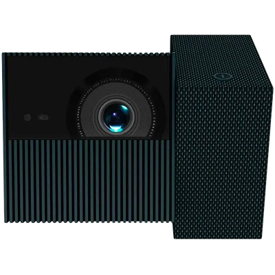 TCL PLAYCUBE Projector, 1080P Native, 750 ISO Lumens, Google TV, Netflix Certified, 5W Speaker, 90° Swivel Stand, 66Wh Battery