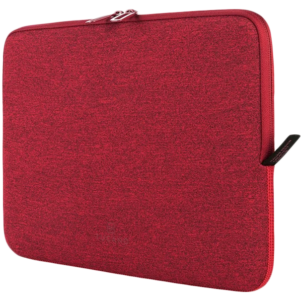TUCANO MELANGE Sleeve for MacBook Air 15 (2023) / MacBook Pro 15 (2016-2019) / Laptop 14 / Laptop 13, Burgundy