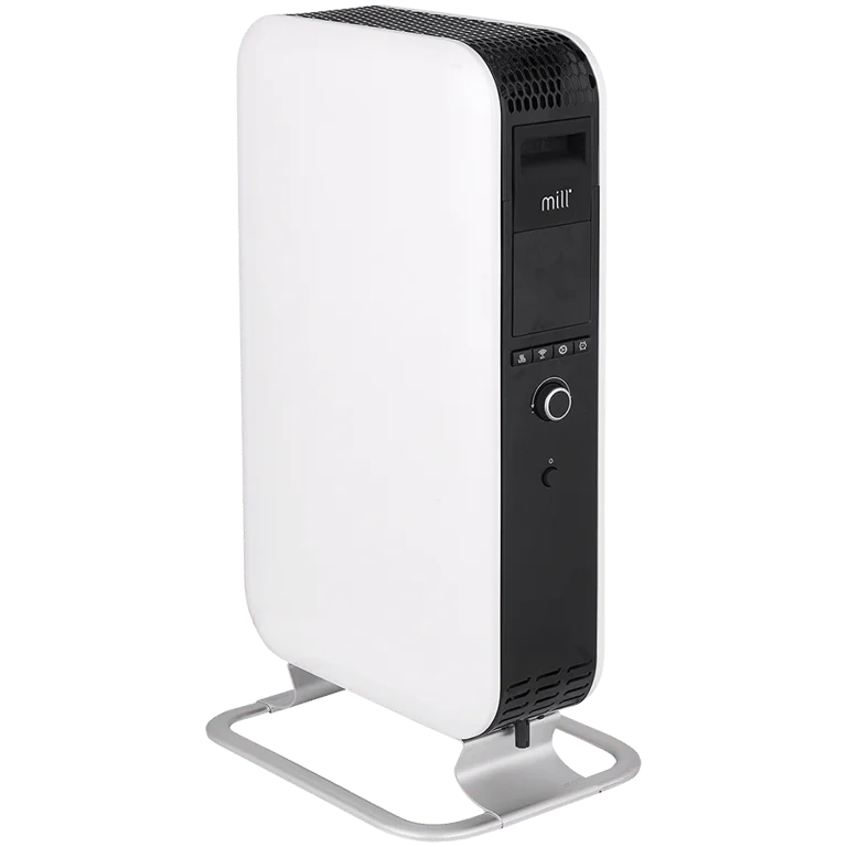 Отоплителен уред MILL – Gentle Air WiFi, маслен радиатор, 1500W, бял