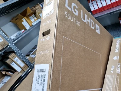 Телевизор LG 55UT80003LA, 55 4K UltraHD TV 4K (3840 x 2160), DVB-T2CS2, webOS 24 Smart TV, ThinQ AI, Alpha 5 AI 4K Gen7, WiFi, HDR10 pro, HLG,
