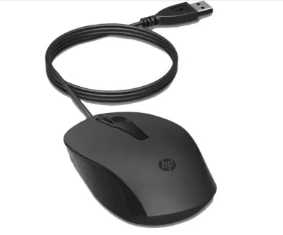 Мишка с кабел HP 150 Wired Mouse