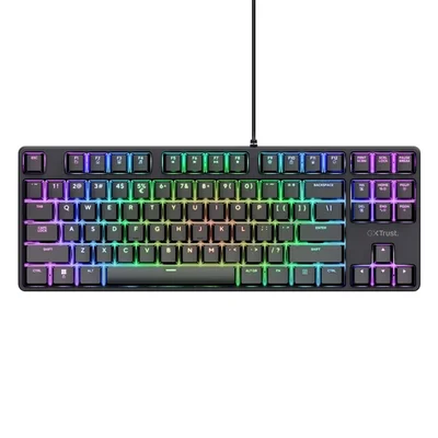Геймърска клавиатура TRUST GXT864 Cada TKL US