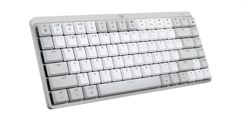 Logitech MX Mechanical Mini for Mac Minimalist Wireless Illuminated Keyboard - PALE GREY - US INT'L - EMEA