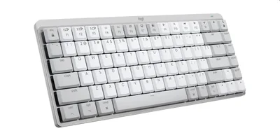 Logitech MX Mechanical Mini for Mac Minimalist Wireless Illuminated Keyboard - PALE GREY - US INT'L - EMEA