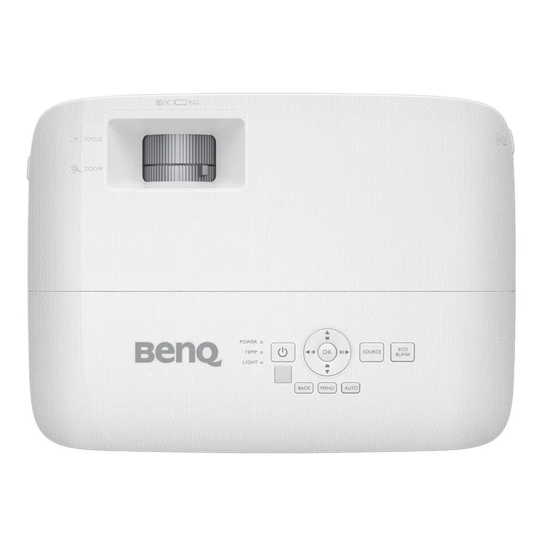 BenQ MX560, DLP, XGA (1024x768), 20000:1, 4000 ANSI Lumens, 1.1X, 3D, Auto Vertical Keystone, Anti-Dust Sensor, HDMI x2, VGA, VGA out, S-video, RCA, USB-A 5V/1.5A, Audio in/out, 10W Speaker, Lamp Life up to 15,000 hrs, Qcast ready, 2.3kg, White