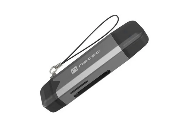 Четец за карти памет Natec Scarab 3 USB-C/USB-A 3.2 Gen 1