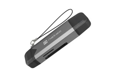 Четец за карти памет Natec Scarab 3 USB-C/USB-A 3.2 Gen 1