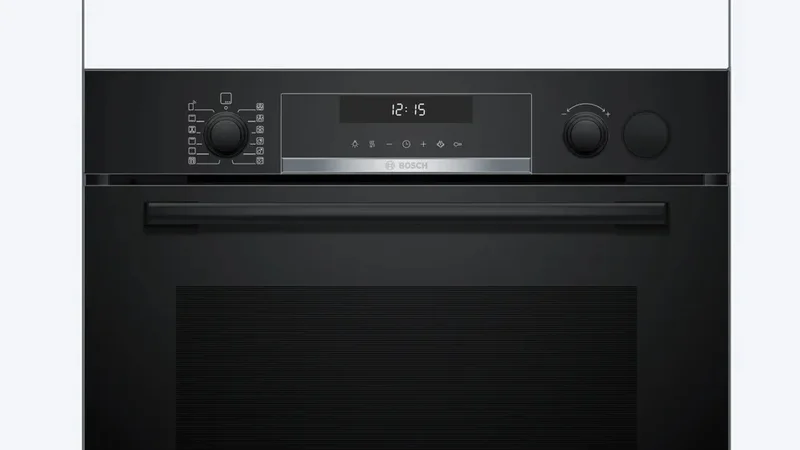 Bosch HRG578CB7 SER6, Combi-steam oven A+, AddSteam, Pyro, 12 HM, AutoPilot 30, Meatprobe (1p), SoftClose&SoftOpen, AirFry tray, black, HC