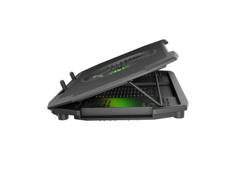 Охлаждаща подложка за лаптоп Genesis Oxid 850, 15.6"-17.3", 5 вентилатора, LED подсветка