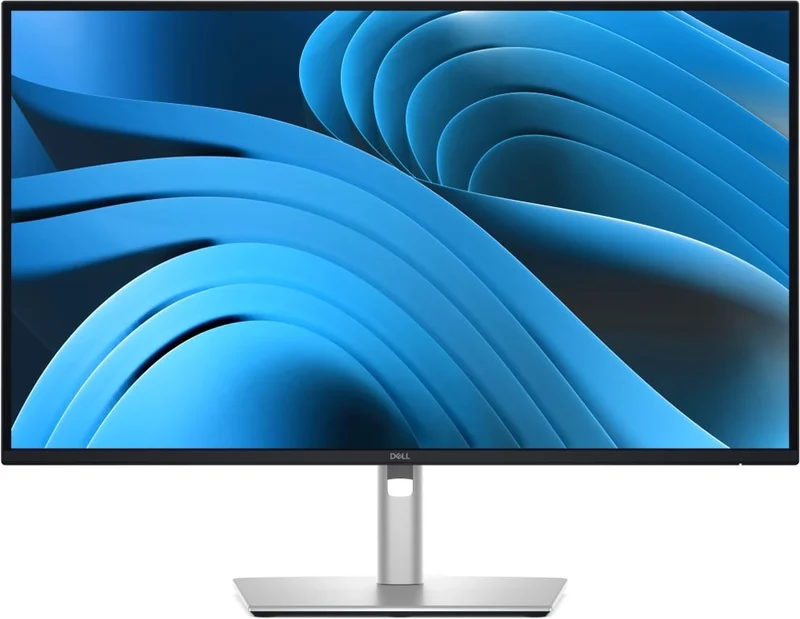 Монитор Dell P2725D 27" WQHD IPS LED, 5ms, 100Hz, 2560x1440, 99% sRGB, USB-C, HDMI, DisplayPort, Черен/Сив