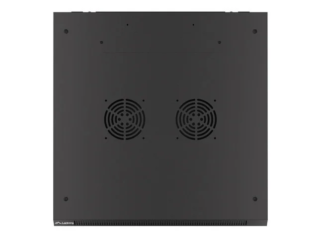 Lanberg rack cabinet 19" wall-mount 6U/600x600 for self-assembly with metal door black (flat pack)