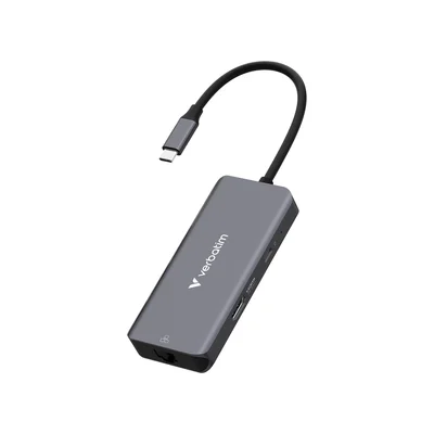 Verbatim USB-C Essentials Multiport Hub 6 Port with RJ45