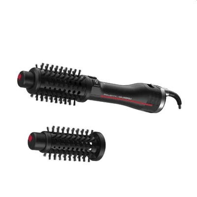 Електрическа четка за коса Rowenta CF961LF0 BRUSH ACTIV KARL 750W, турмалиново покритие, йонизираща функция, 2 приставки