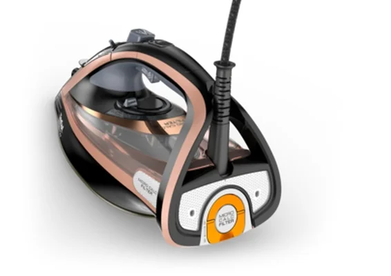 Tefal FV9845E0, 3200W - 0-60g/min - shot 260g/min - Durilium AirGlide Autoclean soleplate - automatic steam - Micro Calc Filter - anti drip - auto off - water 350ml
