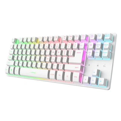 TRUST GXT831W Thado TKL Wireless Keyboard White US